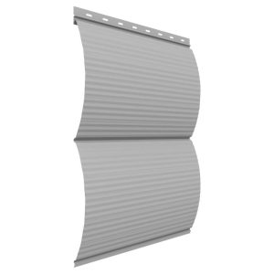 Металлический сайдинг <br/>«Блок-хаус» <br/>цвет Серый <br/>RAL 7004