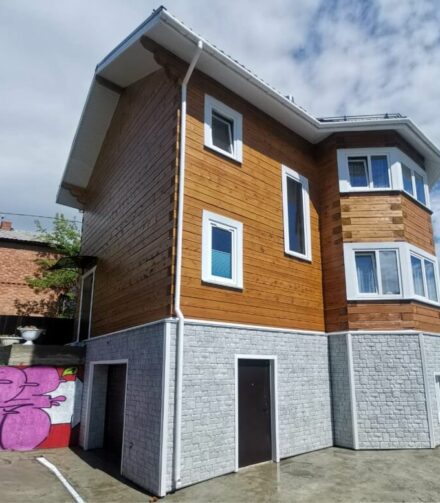 Отделка цоколя