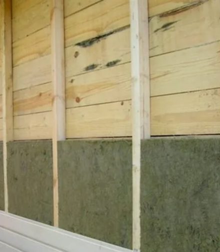 Технология утепления стен минеральной ватой под сайдинг