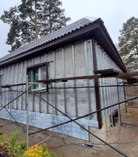 Технология монтажа вентфасада