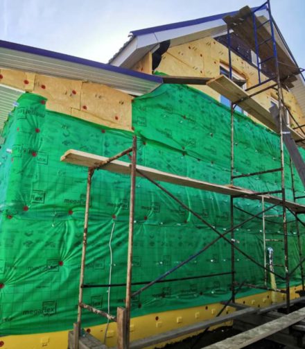 Как утеплить фасад под сайдинг?