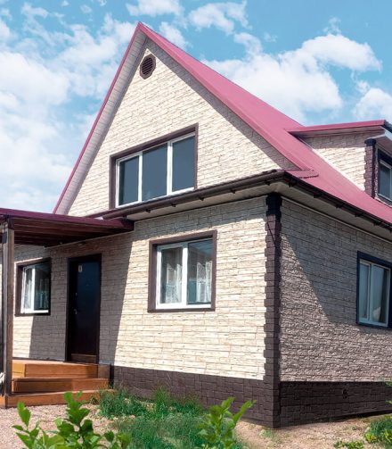 Дом из жемчужного сланца GRAND LINE