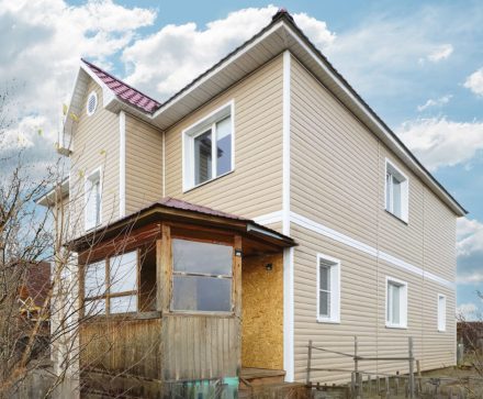 Двухэтажный дом из «Сандала» FINEBER