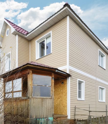 Двухэтажный дом из «Сандала» FINEBER