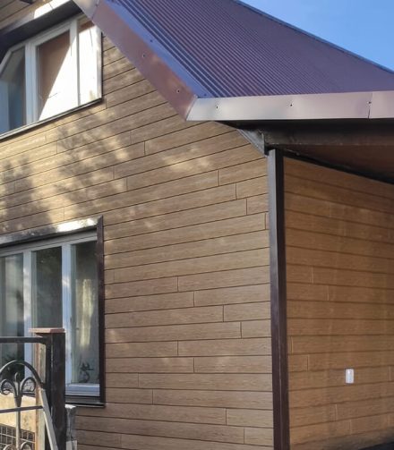 Невероятная имитация дерева панелями Hokla