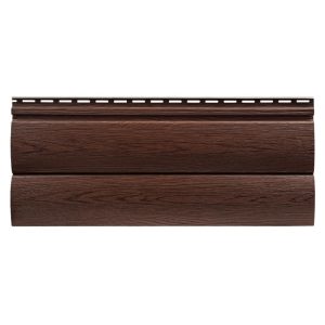 Сайдинг под дерево блок хаус орех