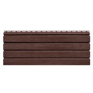 Сайдинг под дерево рейка орех