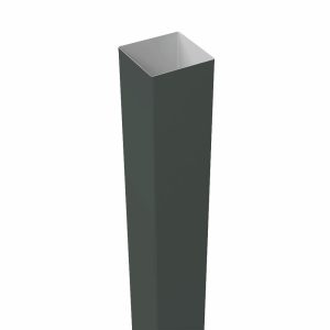 Столб для забора 2500мм, </br>60 х 60 х 1.5мм, </br>RAL 7024 (графит)